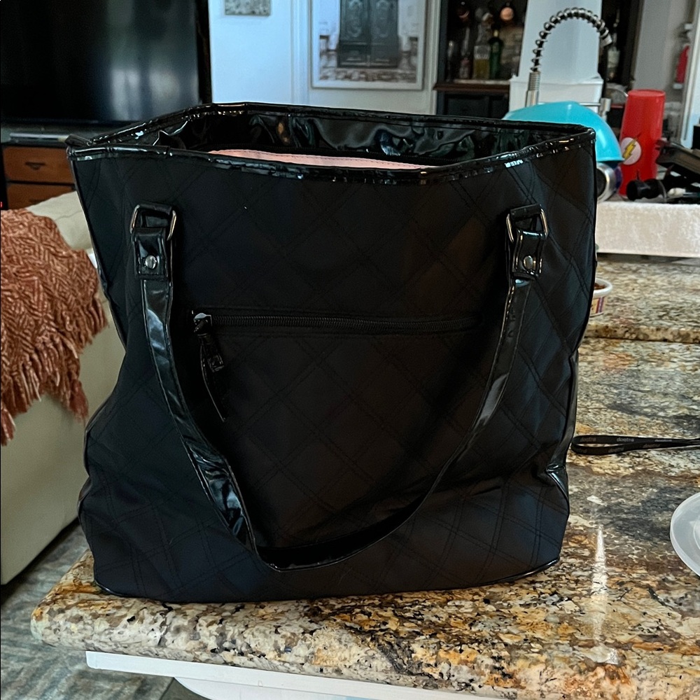 Mary Kay Black Quilted Tote